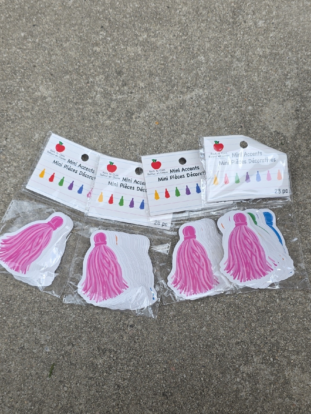 ASSORTED  Tassel Party Confetti - Pack of Decorative Pieces